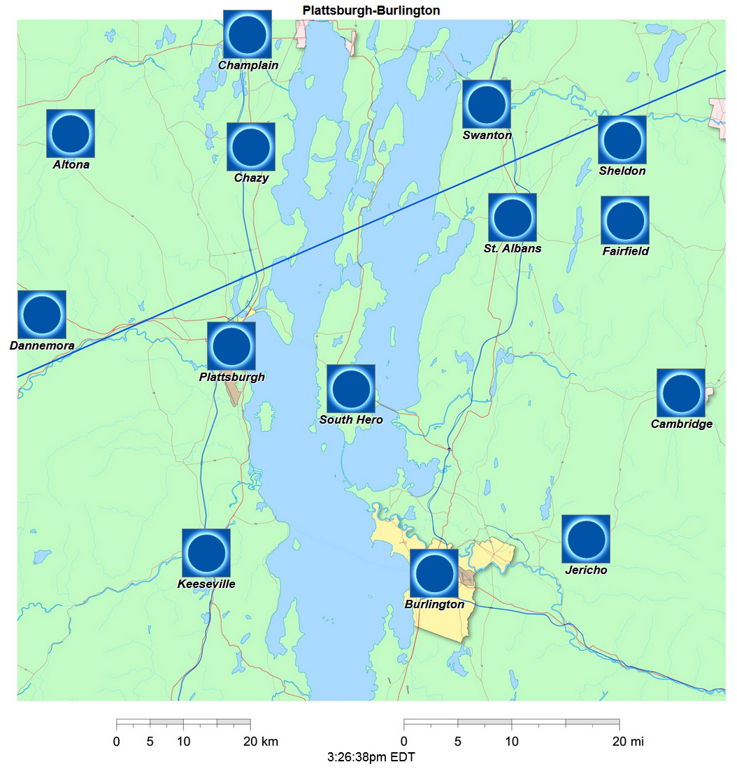 Interactive 2024 eclipse map for Plattsburgh