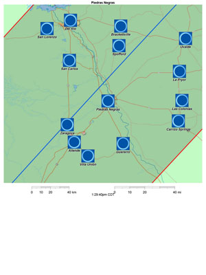 See the 2024 eclipse from Piedras Negras!