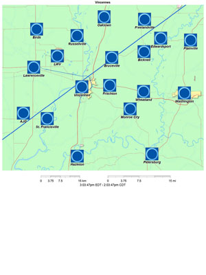See the 2024 eclipse from Vincennes IN!